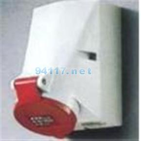 7221曼耐克斯IP44帶開關(guān)和機械聯(lián)鎖插座63A 4P